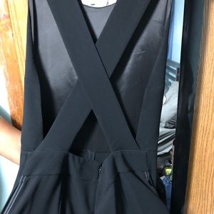 Cross back jumpsuit